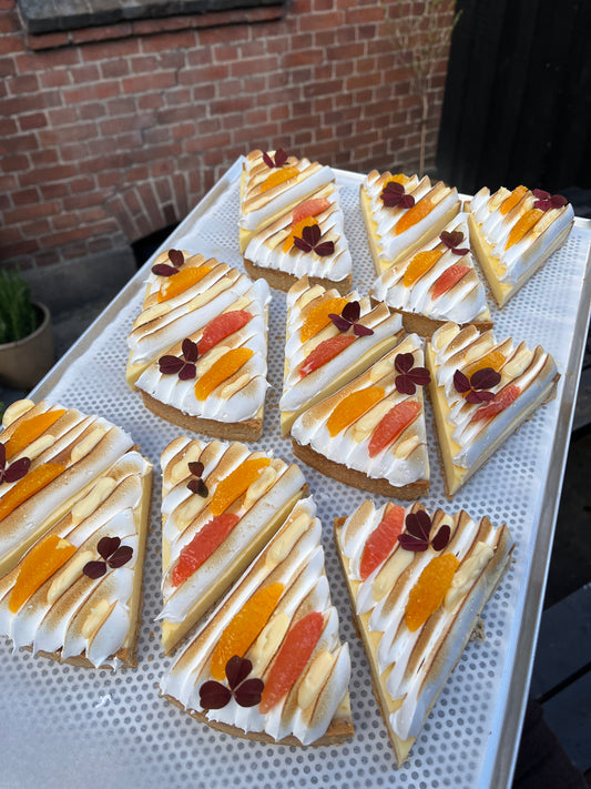 Citrustærte stykke